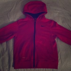 Red Nike Hoodie